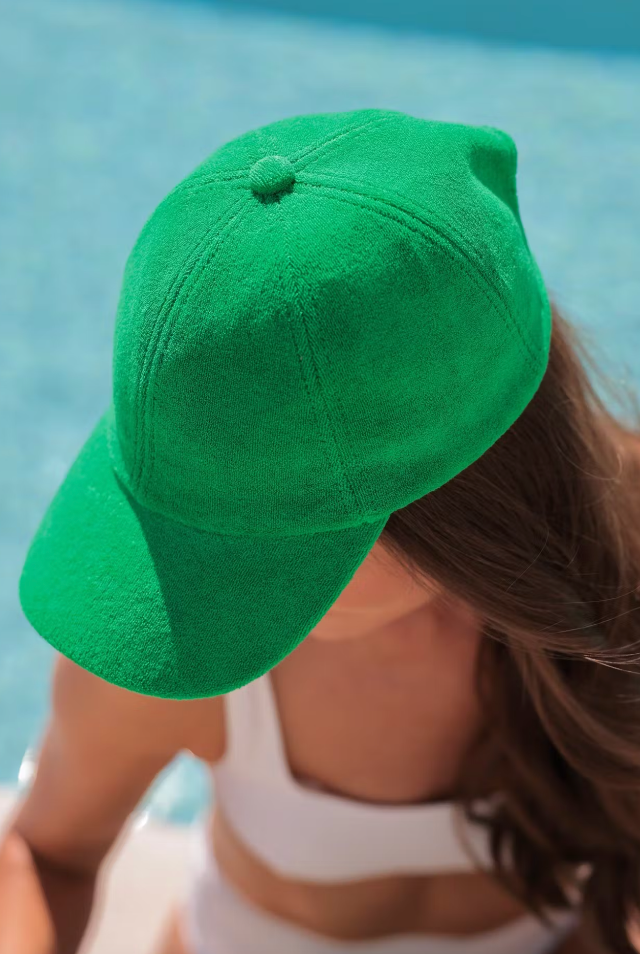 Sol Terry Cap Green