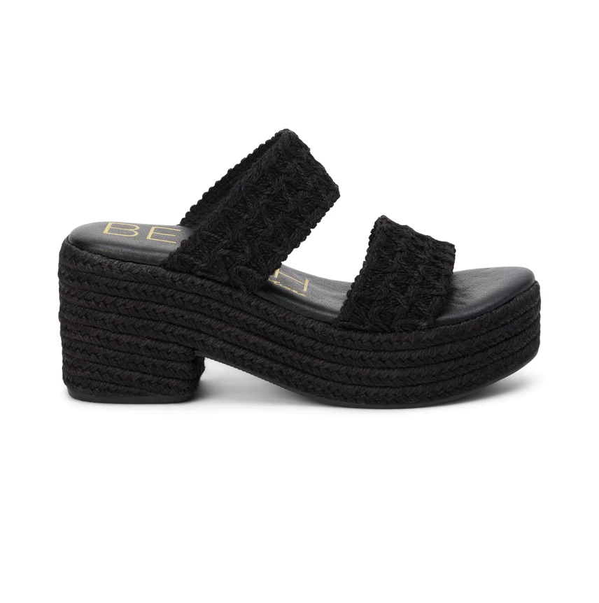 Matisse Ocean Ave Sandals Black Rope