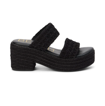 Matisse Ocean Ave Sandals Black Rope