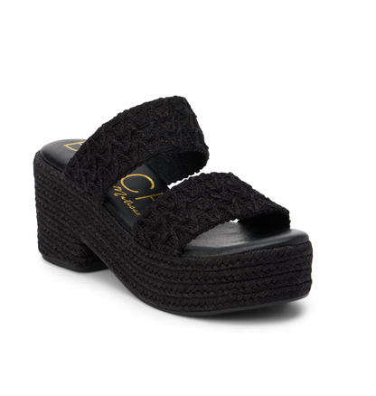 Matisse Ocean Ave Sandals Black Rope